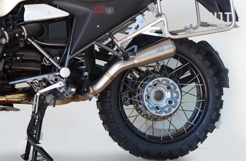 BMW R 1200 GS ADV [2004-2012] - GP-Style Titan-Schalldämpfer 2010–2012 mit sichtbarer Schweißnaht
