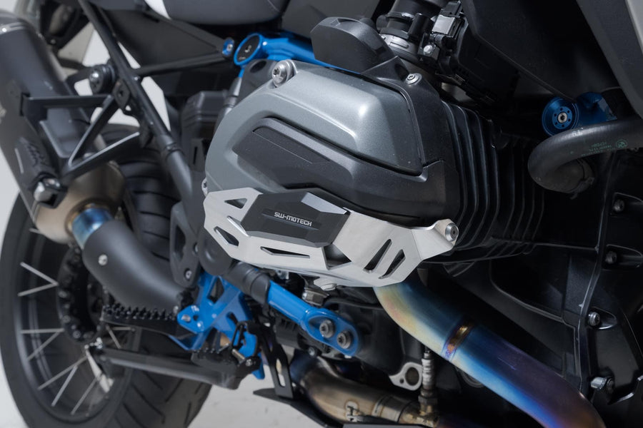 BMW R 1200 RS [2015-2018] - cylinderbeskyttelse sort/sølv – billede 1