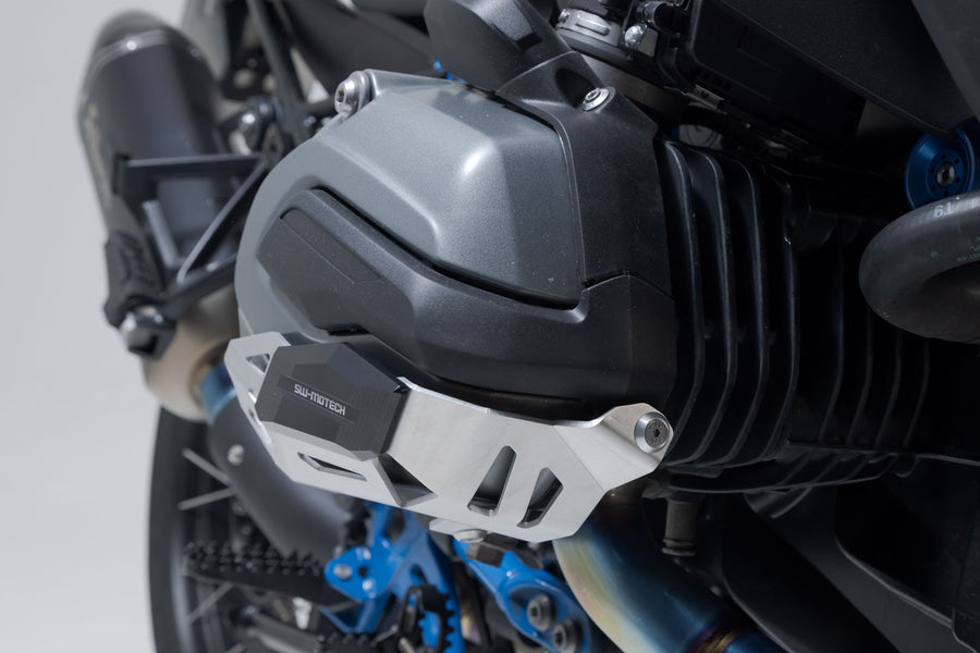 BMW R 1200 [2018] - cylinderbeskyttelse sort/sølv – billede 4