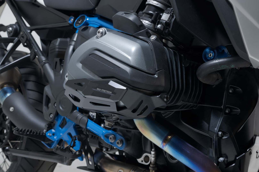 BMW R 1200 RT [2013-2018] - cylinderbeskyttelse sort – billede 1