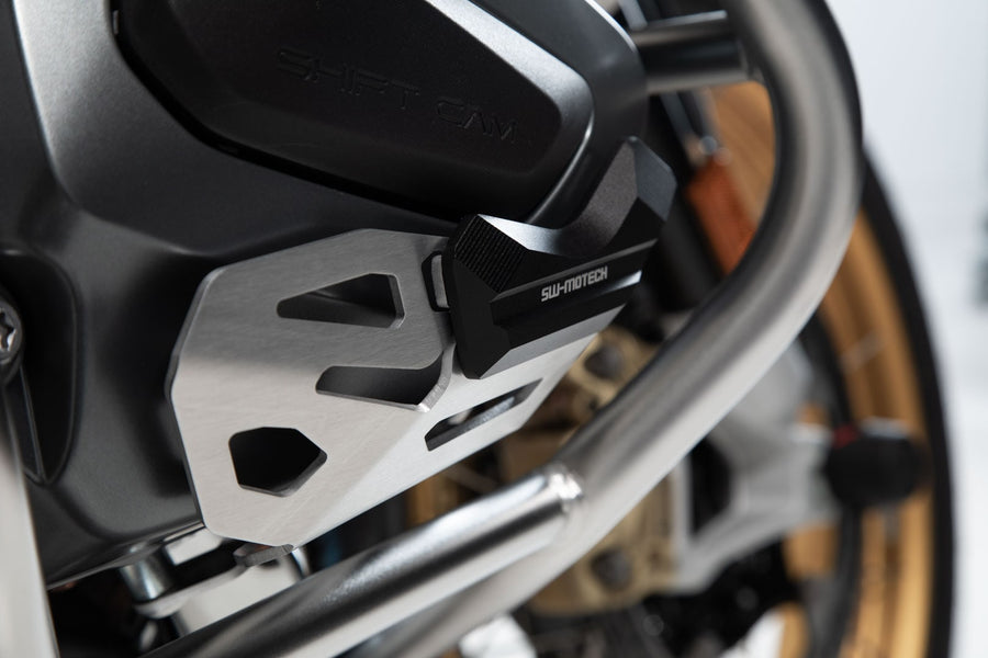 BMW R 1250 RT [2019-2024] - cylinderbeskyttelse sort/sølv – billede 5