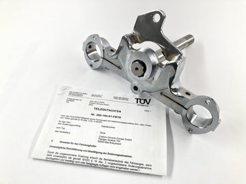 Harley Davidson FLST [1986-1990] - nedre tredobbelt klemme til FL Softail krom