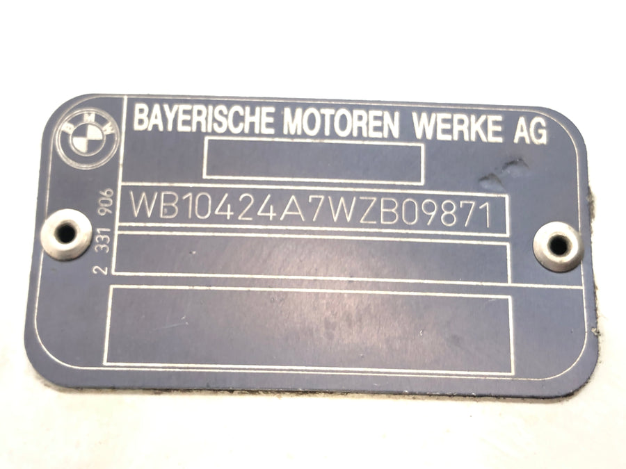 BMW R 1200 C 259C [1998] - Frame Head med papirer