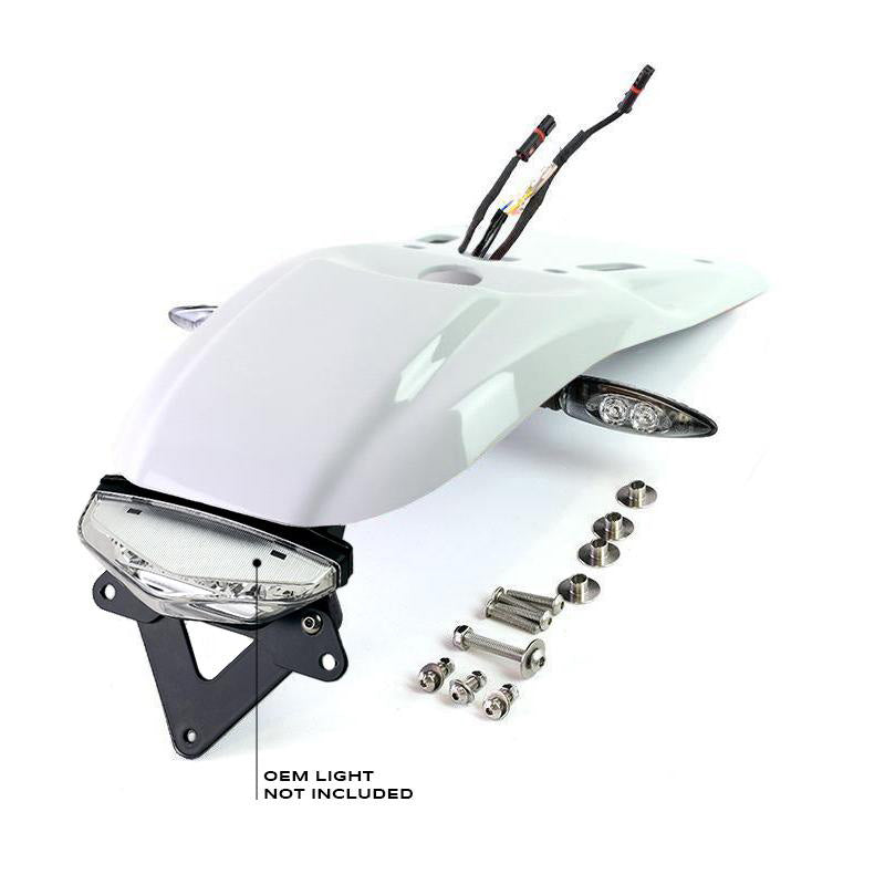 BMW R nineT 1200 Roadster [2014-2023] - Heckfender mit Kennzeichenhalter-Kit für Originalscheinwerfer