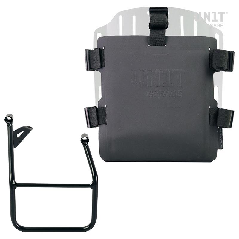 BMW R 1300 GS [2024–2026] - Aluminium-Taschenhalter mit verstellbarer Hypalon-Front und Schnellkupplung + Rahmen rechts
