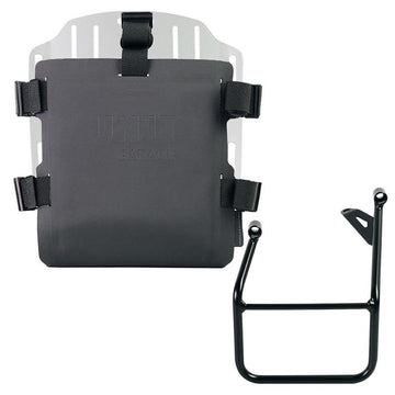 BMW R 1300 GS [2024–2026] - Aluminium-Taschenhalter mit verstellbarer Hypalon-Vorderseite und Schnellkupplung + linker Rahmen