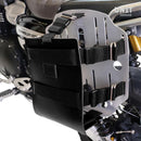 BMW R nineT 1200 Scrambler [2016-2023] - Aluminium-Taschenhalter mit verstellbarer Lederfront, Schnellkupplung und Rahmen