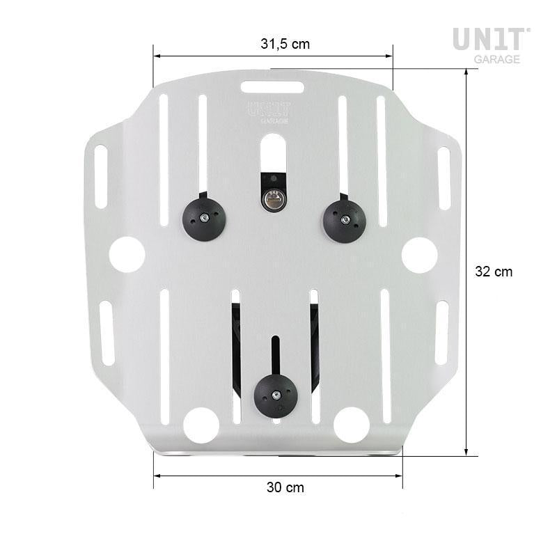 BMW R 1200 GS ADV [2004-2012] - Hypalon aluminium taskeholder med quick release og ramme