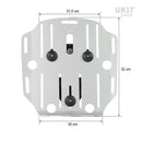 BMW R 1200 GS ADV [2004-2012] - Hypalon aluminium taskeholder med quick release og ramme