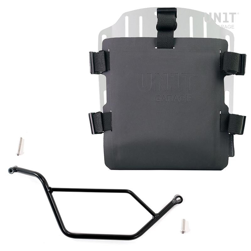 BMW R 1150 GS Adventure [2002-2006] - Taskeholder i aluminium med Hypalon front, lynkobling og højre ramme