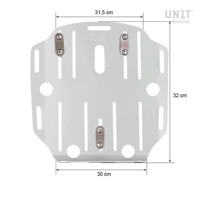BMW R 120 G/S ADV [2004-2012] - Taskeholder i aluminium med justerbar Khali-Hypalon front