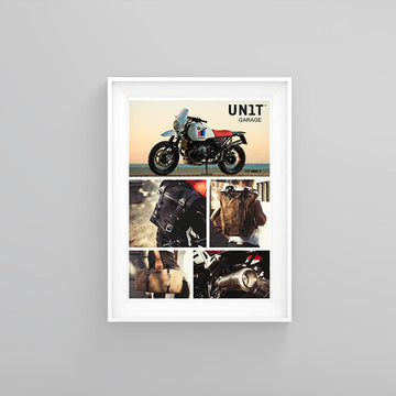 BMW R nineT 1200 Urban G/S (hoher Auspuff) [2017-2023] - Plakat B.