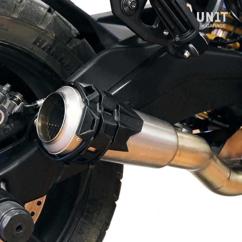 BMW R nineT 1200 Scrambler [2016-2023] - Schwarzer Schalldämpferschutz