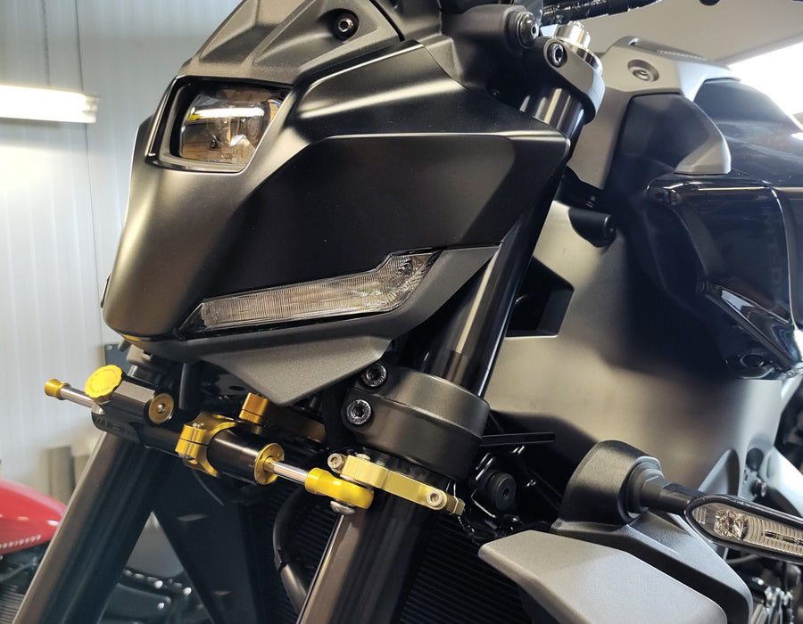 Yamaha MT-09 [HYPERPRO] - Styredæmpermonteringssæt, guld (MK-YA09-B002)