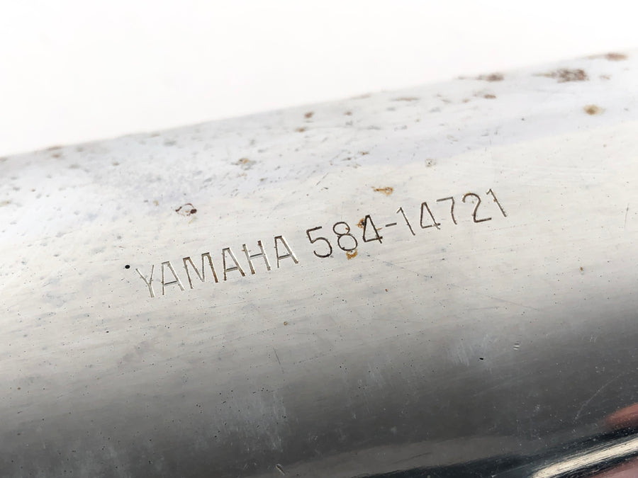 Yamaha XS 650 Type 447 [1975] - udstødningslampen til venstre og højre