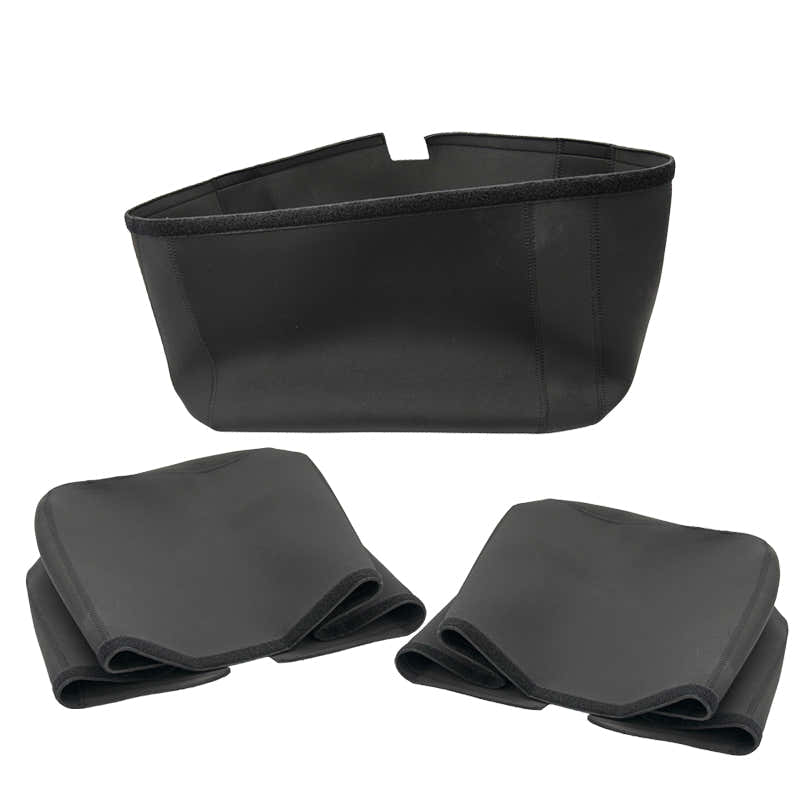 BMW R 12 nineT [2024-2026] - Neoprenforing af aluminiumstasker Atlas 48L + 41L udstødningssider + Neoprenforing Atlas 44L topkasse