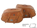 Motorcykeltaske [Hepco & Becker] - Buffalo sidetaske venstre brun – C-Bow