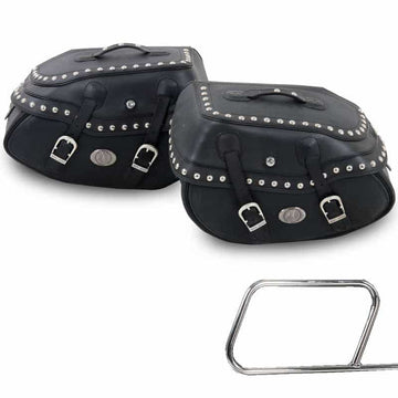 Motorcykeltaske [Hepco & Becker] - sadeltasker Buffalo Big Custom - rørtaskeholder
