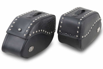 Motorcykeltaske [Hepco & Becker] - sadeltasker Ivory black - rørtaskeholder