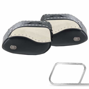 Motorcykeltaske [Hepco & Becker] - sadeltasker Ivory - rørtaskeholder