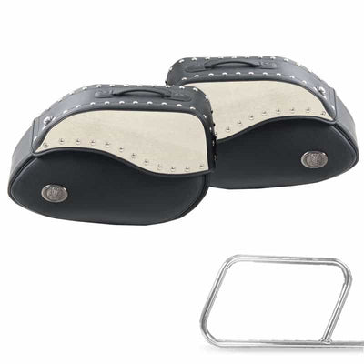 Motorcykeltaske [Hepco & Becker] - sadeltasker Ivory - rørtaskeholder