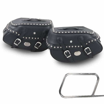 Motorcykeltaske [Hepco & Becker] - sadeltasker Buffalo Custom - rørtaskeholder