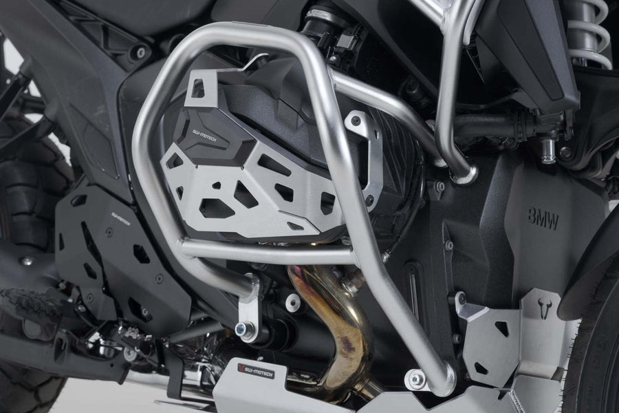 BMW R 1300 GS [2023-2026] - Crash bar lavet af rustfrit stål, sølv og elektropoleret - Billede 1
