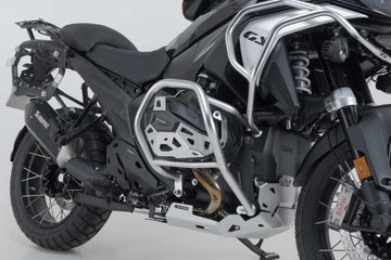 BMW R 1300 GS [2023-2026] - Crash bars lavet af rustfrit stål, sølv og elektropoleret - billede 2
