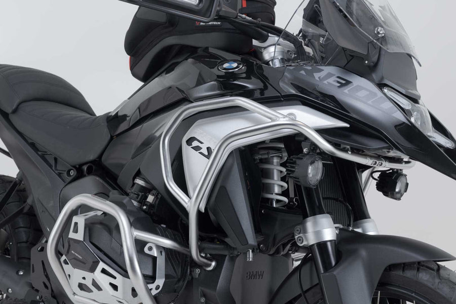 BMW R 1300 GS [2023-2026] - Øvre styrtbøjle lavet af rustfrit stål, sølv – billede 5