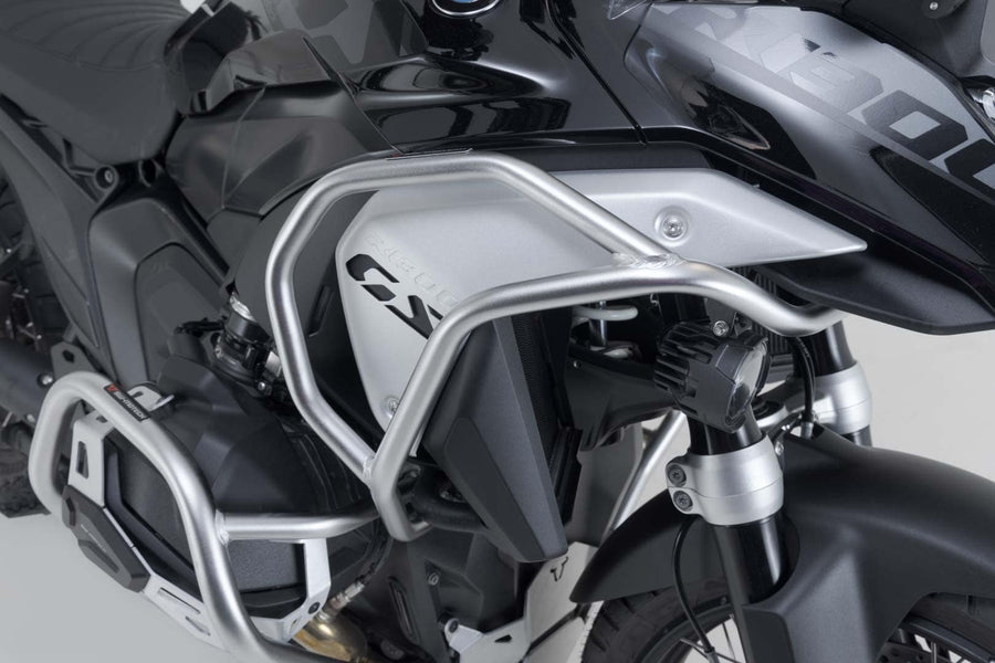 BMW R 1300 GS [2023-2026] - Øvre styrtbøjle lavet af rustfrit stål, sølv – billede 6