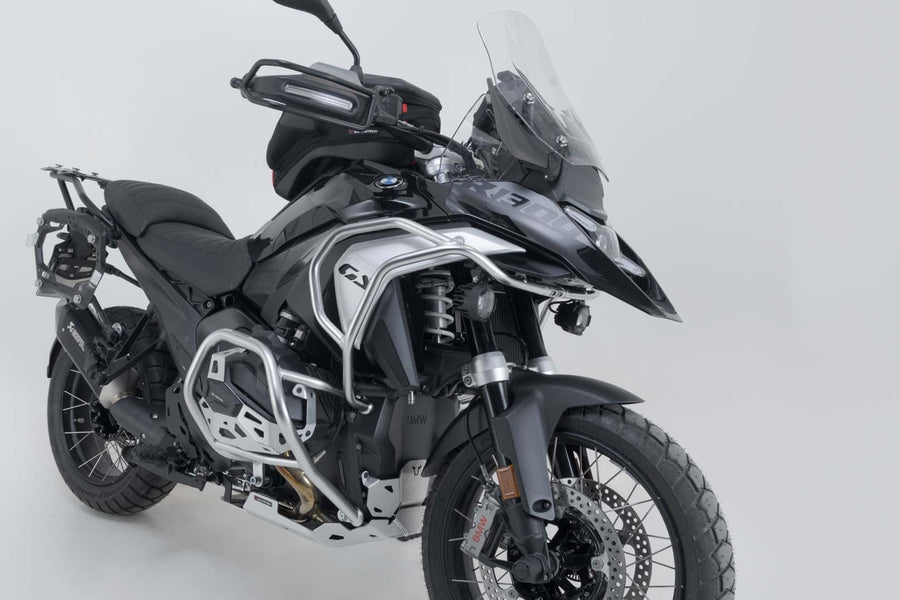 BMW R 1300 GS [2023-2026] - Øvre styrtbøjle lavet af rustfrit stål, sølv – billede 7