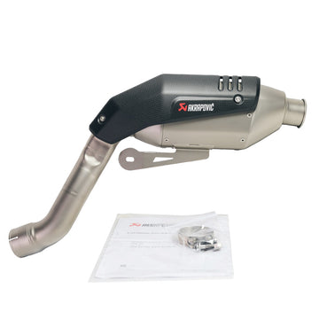 BMW R 12 G/S [2025-2026] - Akrapovic enhed garage høj udstødning BMW R12 G/S