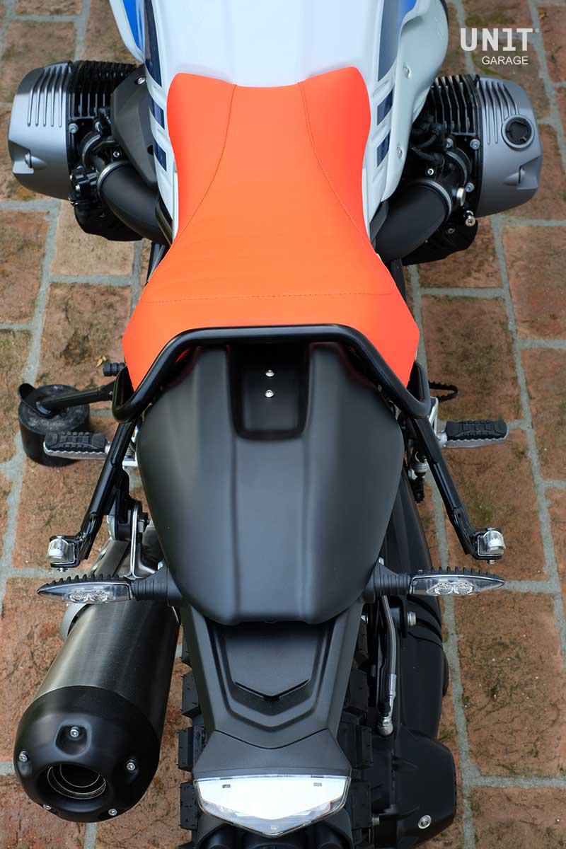 BMW R nineT 1200 Urban G/S (lav udstødning) [2017-2023] - enkeltsæde orange i himlen