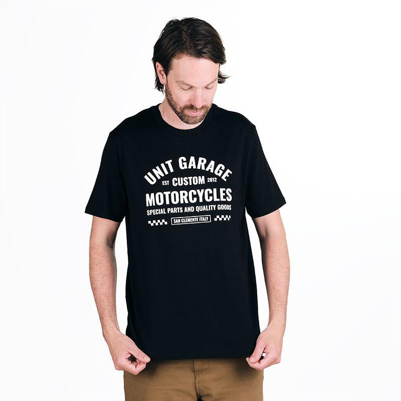 BMW R nineT 1200 Urban G/S (hoher Auspuff) [2017-2023] - Unitgarage 'Checkered' T-Shirt
