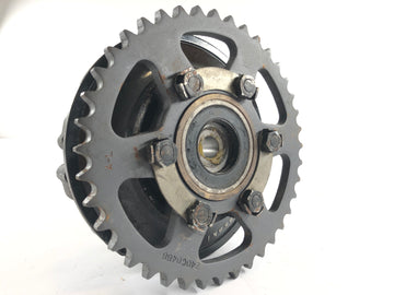 Kawasaki Z 750 E KZ750E [1981] - Chain Wheel Carrier med rygabsorber og kædehjul