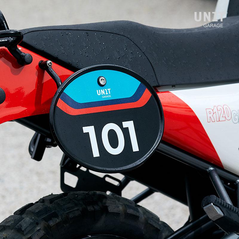 BMW R 1200 GS [2004-2012] - Startnummerntafel mit Schnellverschluss und Schloss