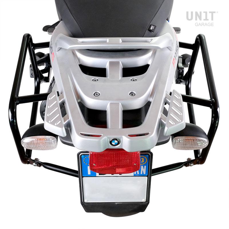 BMW R 850 R / R 1100 R [1993-2002] - Atlas aluminium sidekasse sæt 48L + 48L med taskeramme