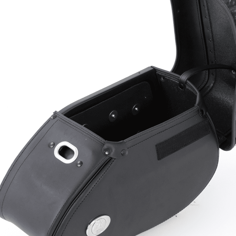 Motorcykeltaske [Hepco & Becker] - sadeltasker Ivory black - rørtaskeholder