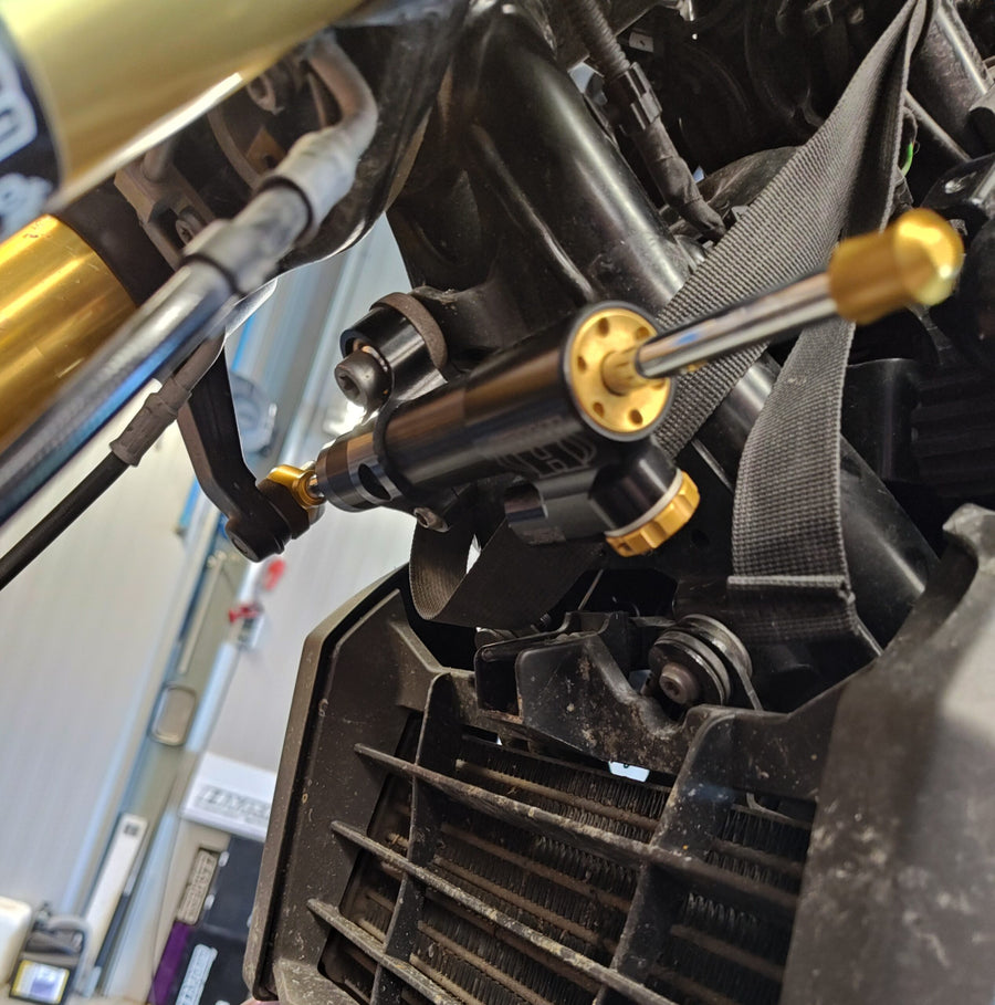 Bmw R 12 G/S [HYPERPRO] – Lenkungsdämpfer-Montagesatz, Schwarz (MK-BM12-O008-B)