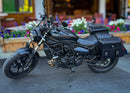 Motorcykeltaske [Hepco & Becker] - lædertaskesæt Robust 21 L - sort - C-Bow