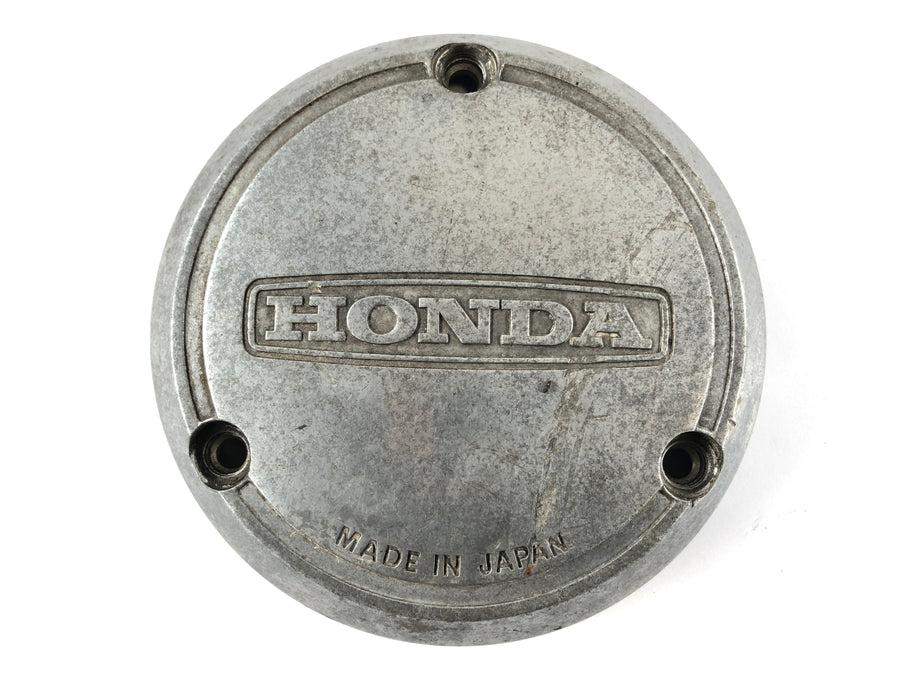 Honda CJ 360 T [1980] - Generatorovertræk på ydersiden af ​​motorlåget