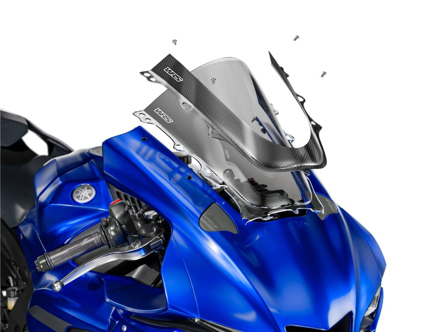 YAMAHA YZF-R1M [2020-2026] - CarbonSkin Windschildabdeckung – Ansicht 3