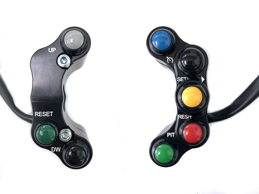 Kawasaki ZX-10R [2021-2022] - Racing switch-enhed venstre, 8 knapper - se 2