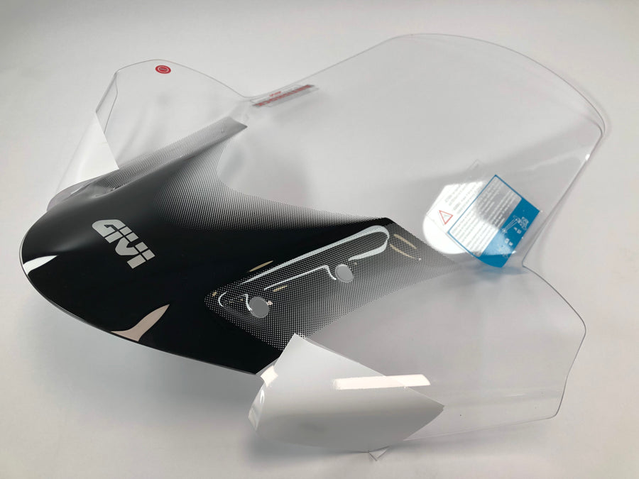 MBK Tryptik 125 (14-17) og Yamaha Tricity 125 155 (14-24) forrude gennemsigtig, 690 mm høj, 630 mm
